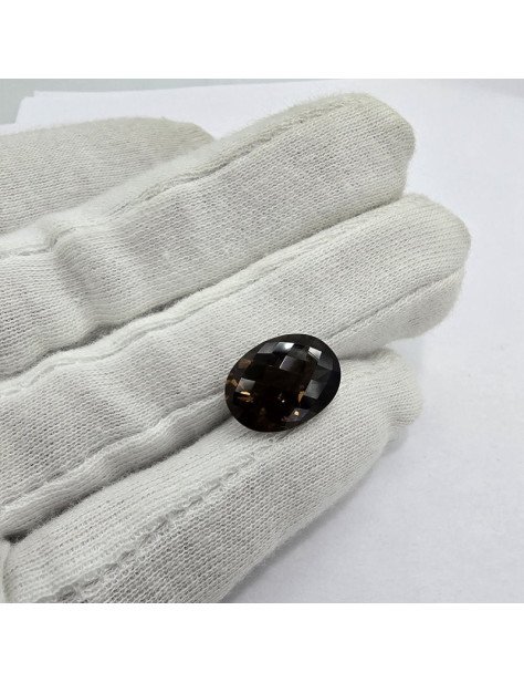 Quarzo Fumè Taglio Ovale 12 x 16 mm - 8,00 ct