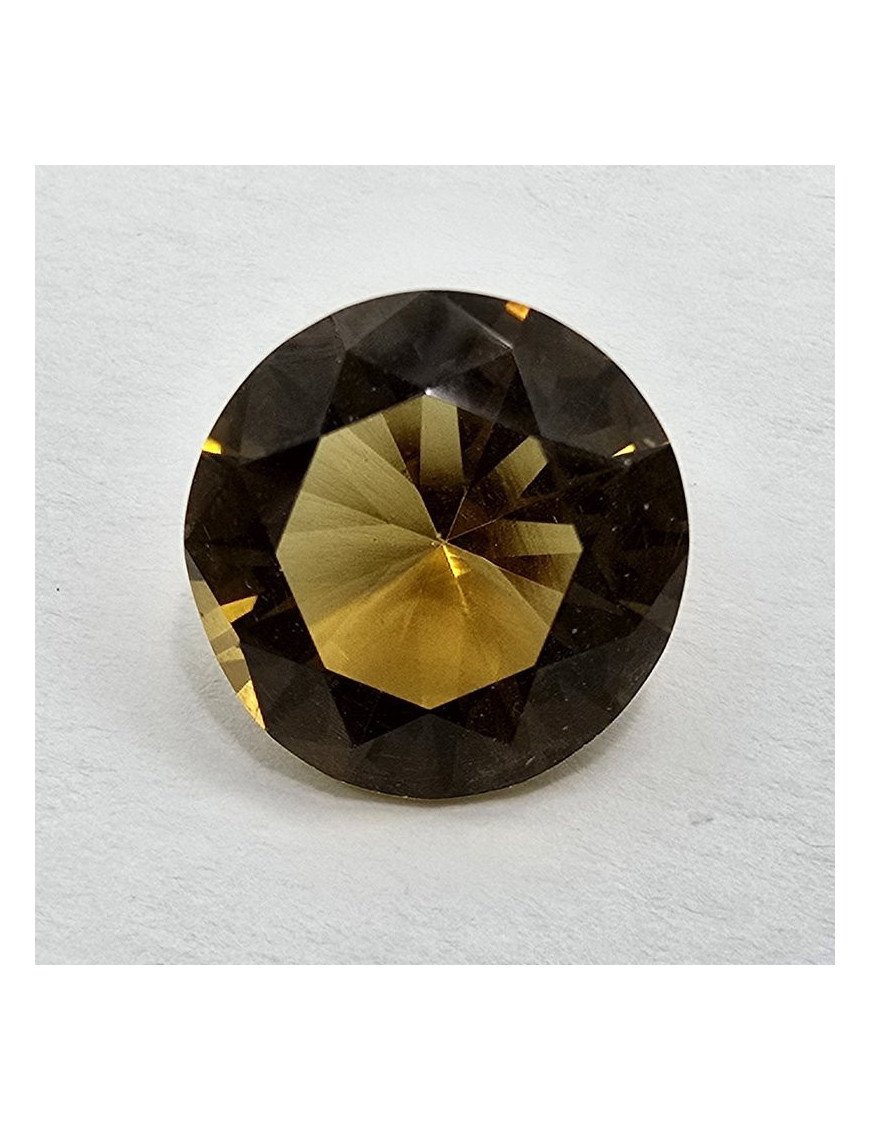 Quarzo Birra Taglio Rotondo 12 mm - 4