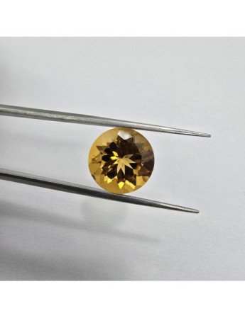 Citrino Taglio Rotondo 14 mm - 9,45 ct