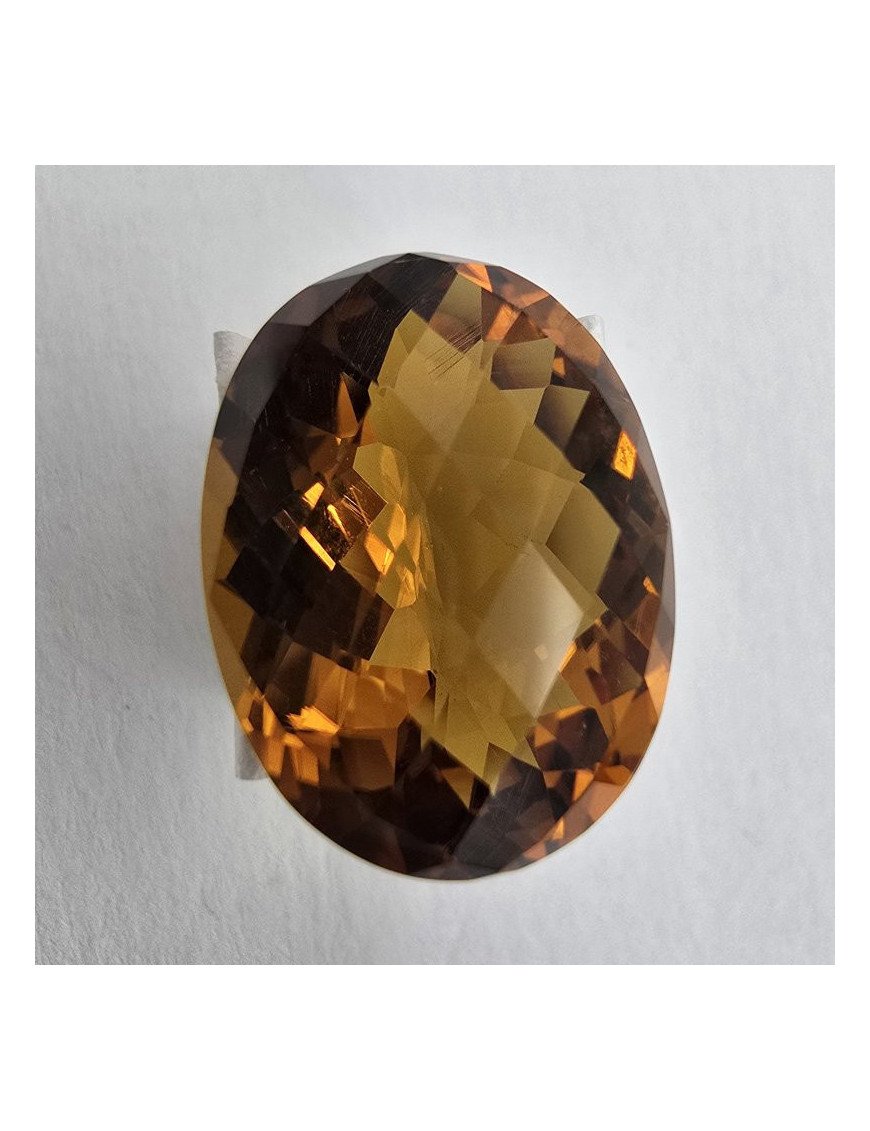 Citrino Madera Taglio Ovale 12 x 16 mm - 8