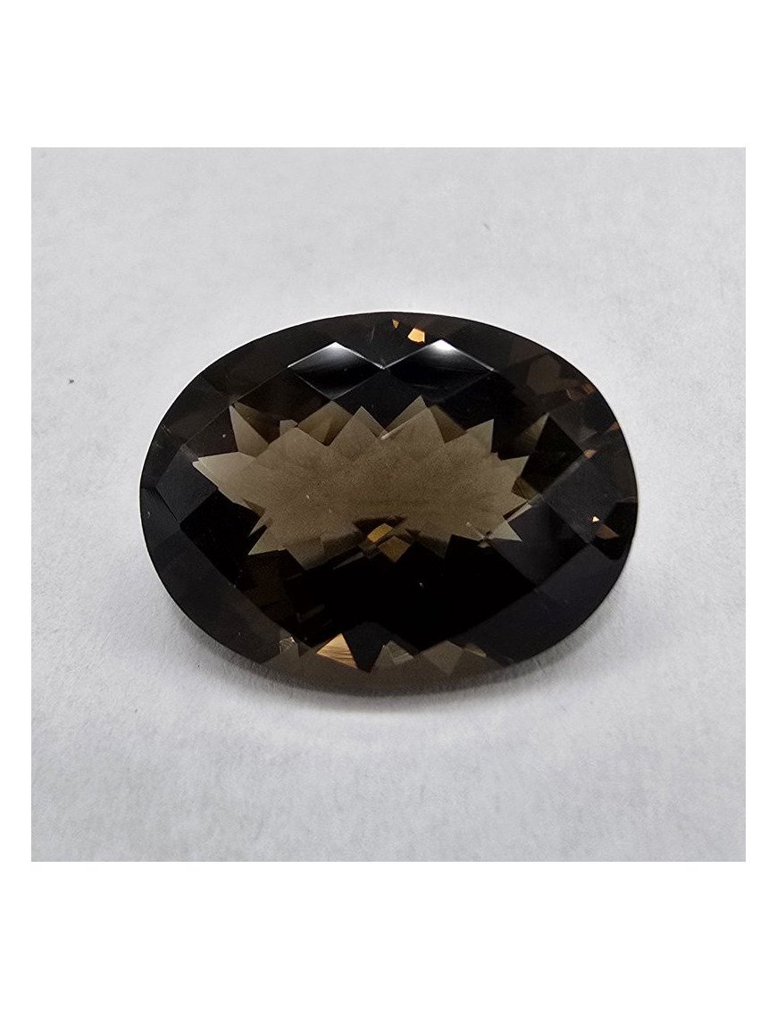 Quarzo Fumè Taglio Ovale 12 x 16 mm - 8